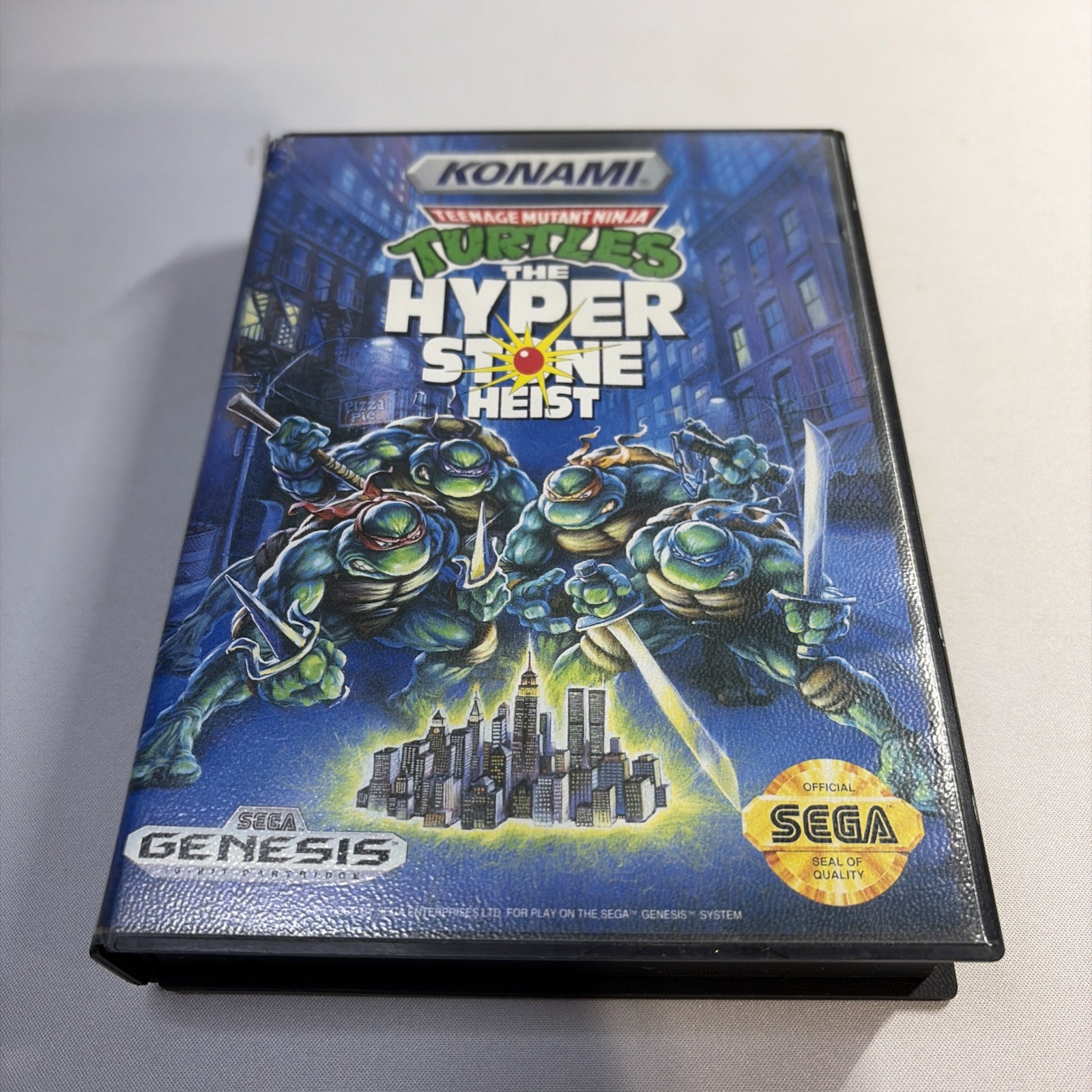 Teenage Mutant Ninja Turtles: The Hyperstone Heist (Genesis, 1992) No Manual