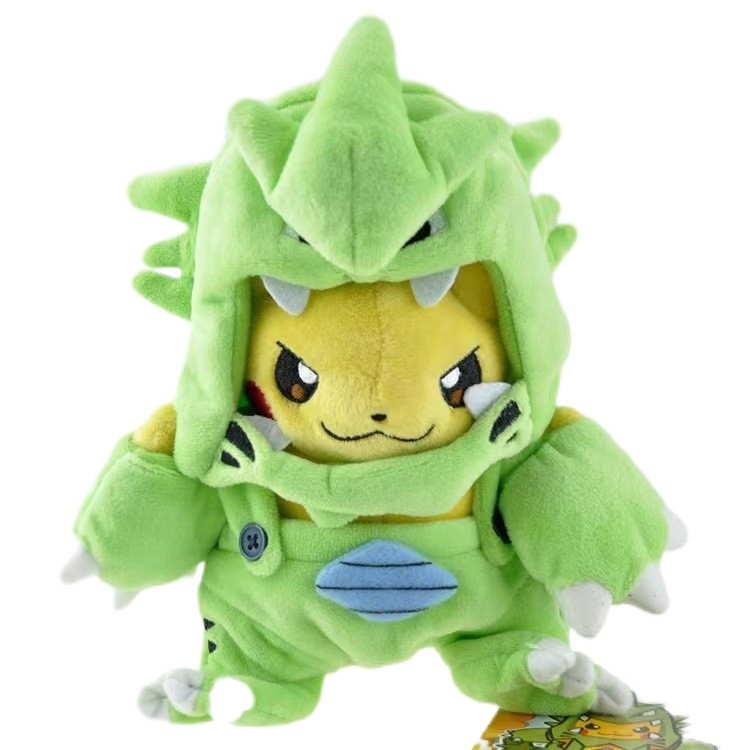 PikaChu Full Tyranitar Outfit Pokémon Plush