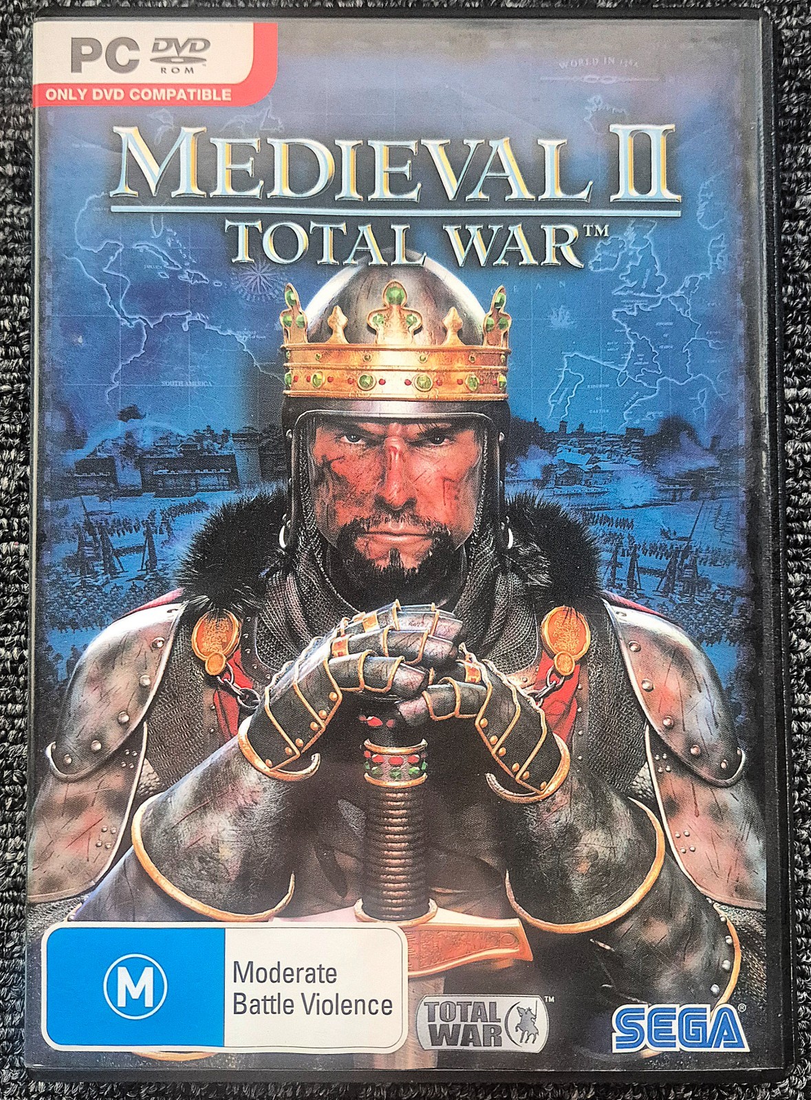 Medieval II Total War PC DVD-ROM 2-Disc Game Complete Manual Like New