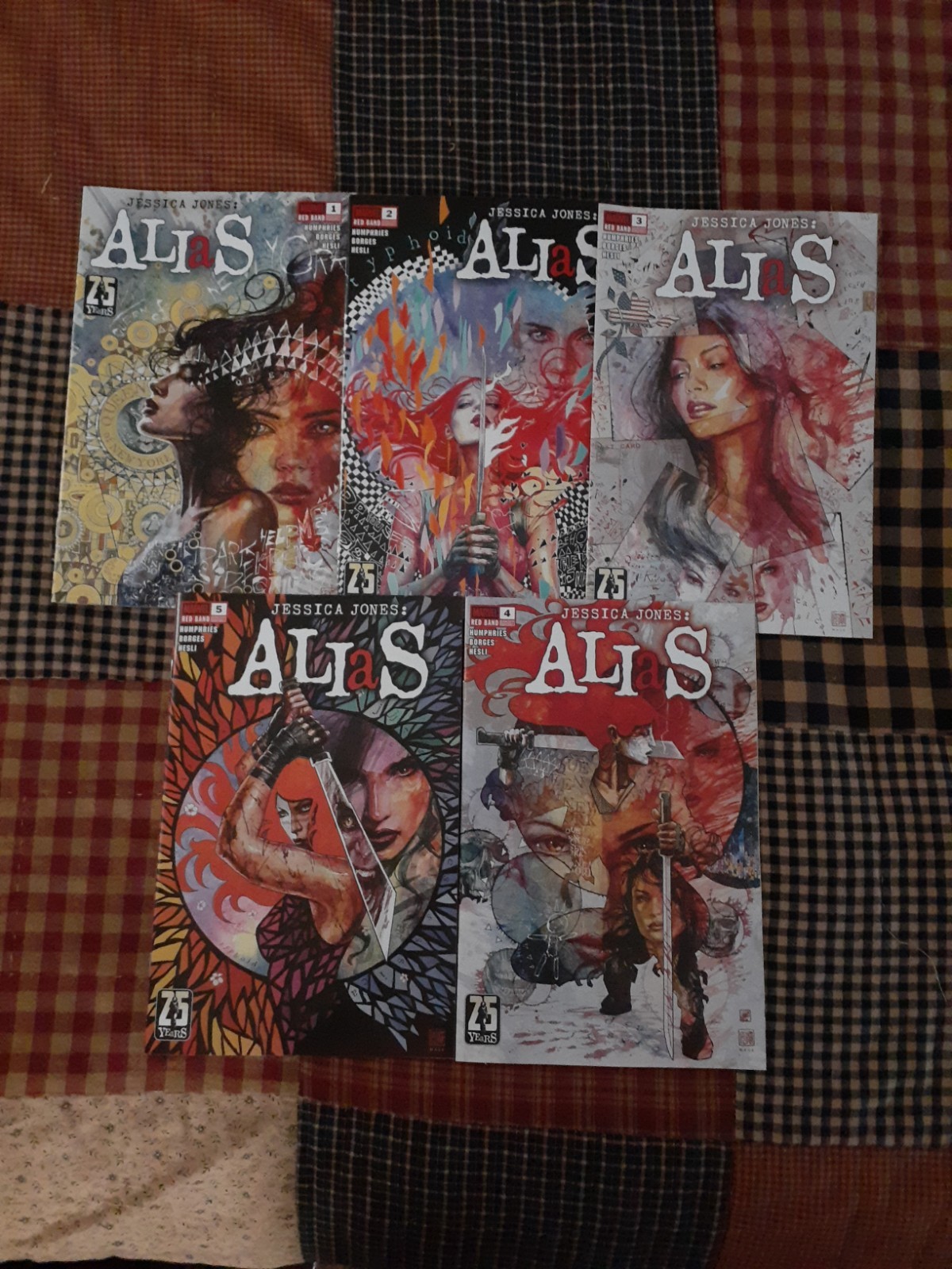 Jessica Jones: Alias Red Band & Captain Marvel Dark Past Complete series marvel