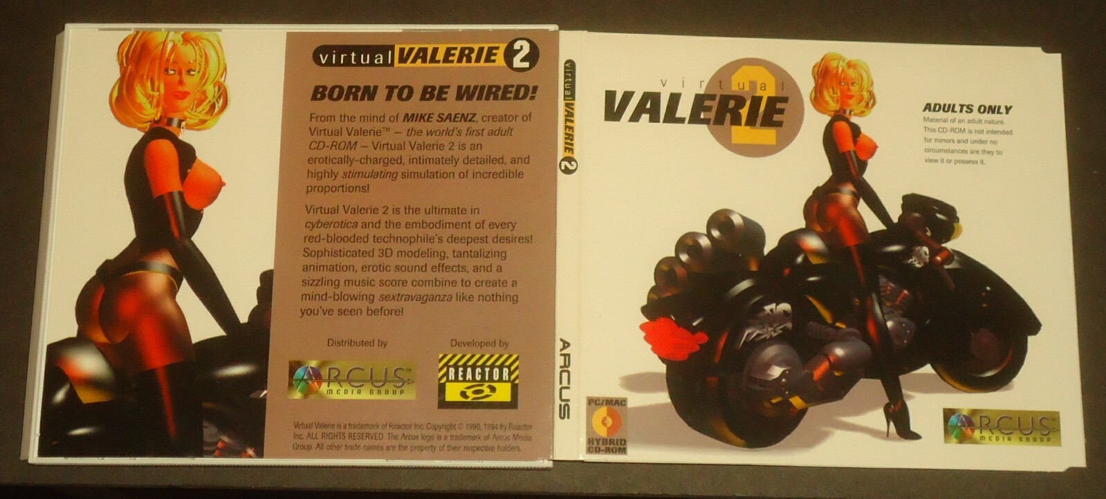 Virtual Valerie 2 PC CD-ROM Video Game Adult