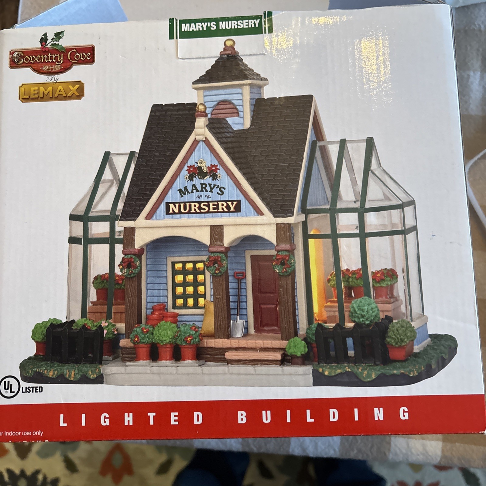 Lemax Village Mary\'s Nursery 2014 Collection Item 45755 Brand New