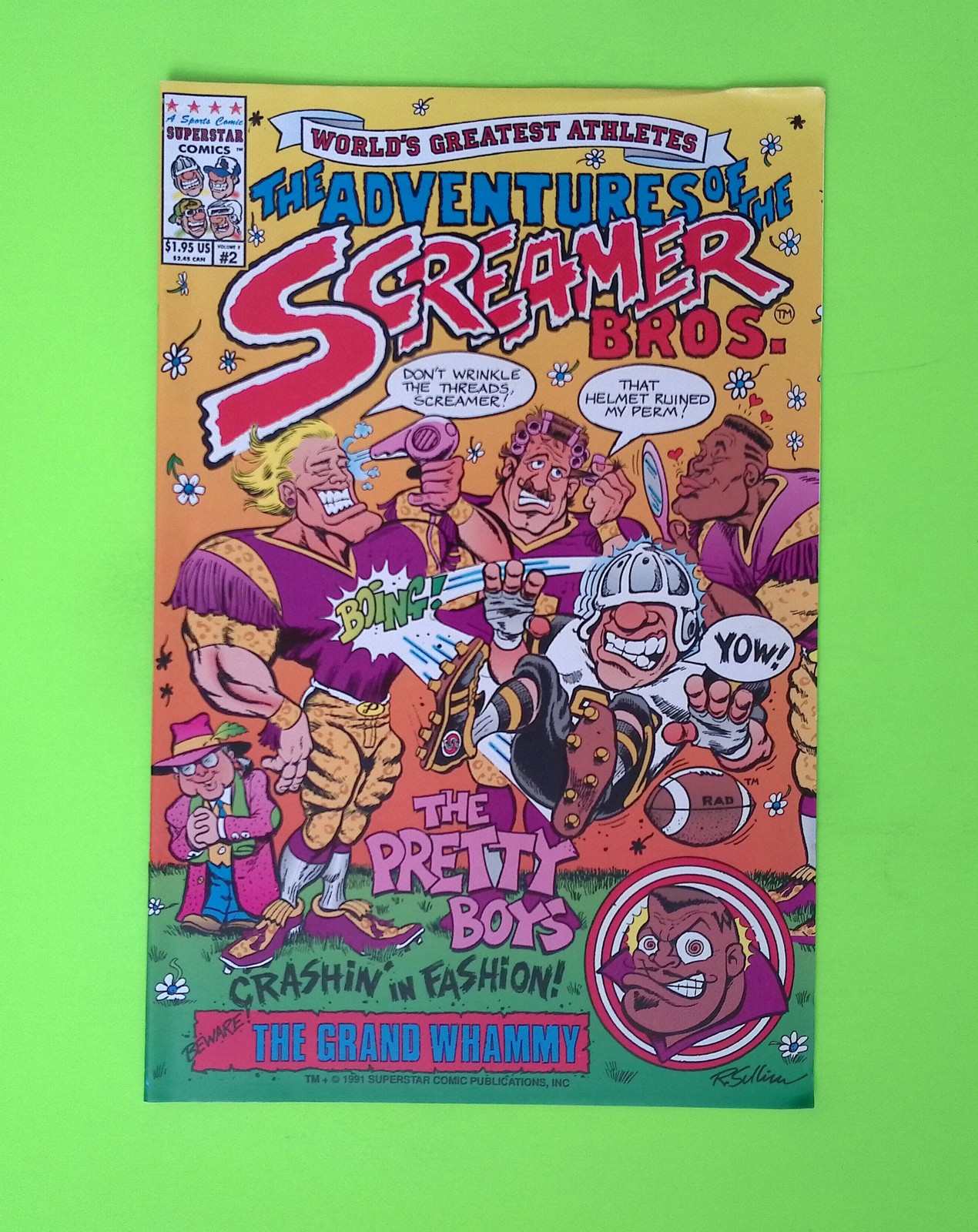 The Adventures of the Screamer Bros. #2 Vol. 2 Superstar Comics B97-70