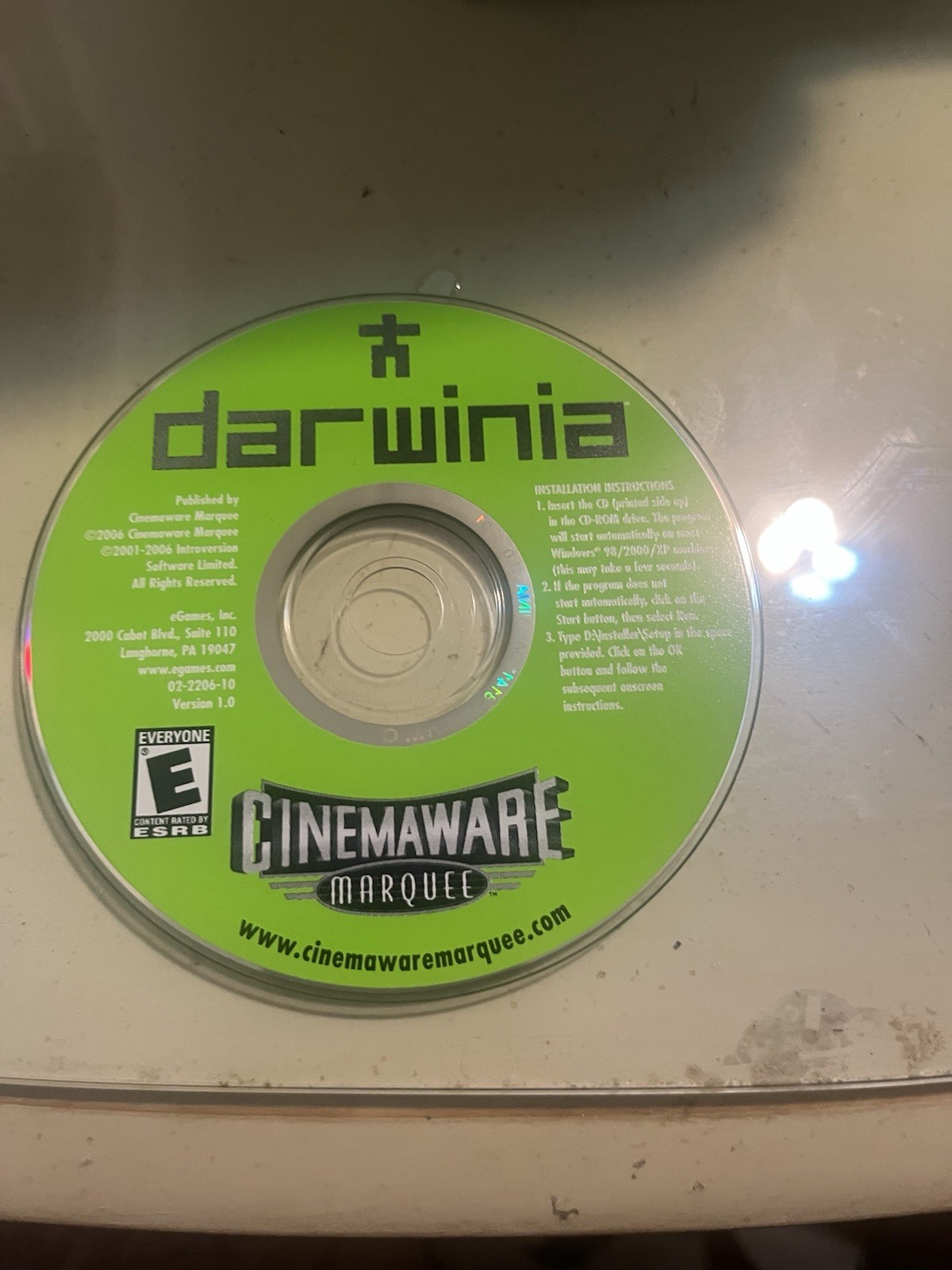 Darwinia (2005) - PC Game - Disc Only