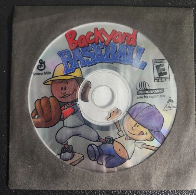 Backyard Sports Baseball Basketball Hockey Soccer Football Video Game PC