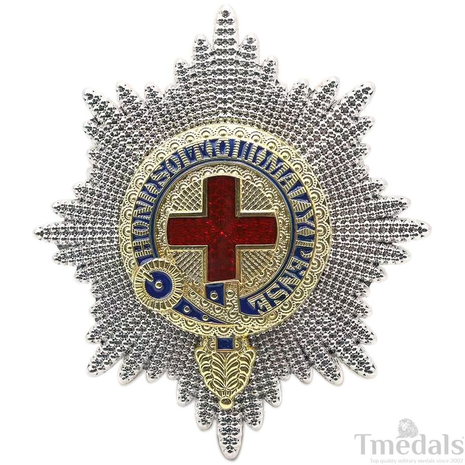 Replica of the British Order of the Garter Star Badge top quality UK medal Badge