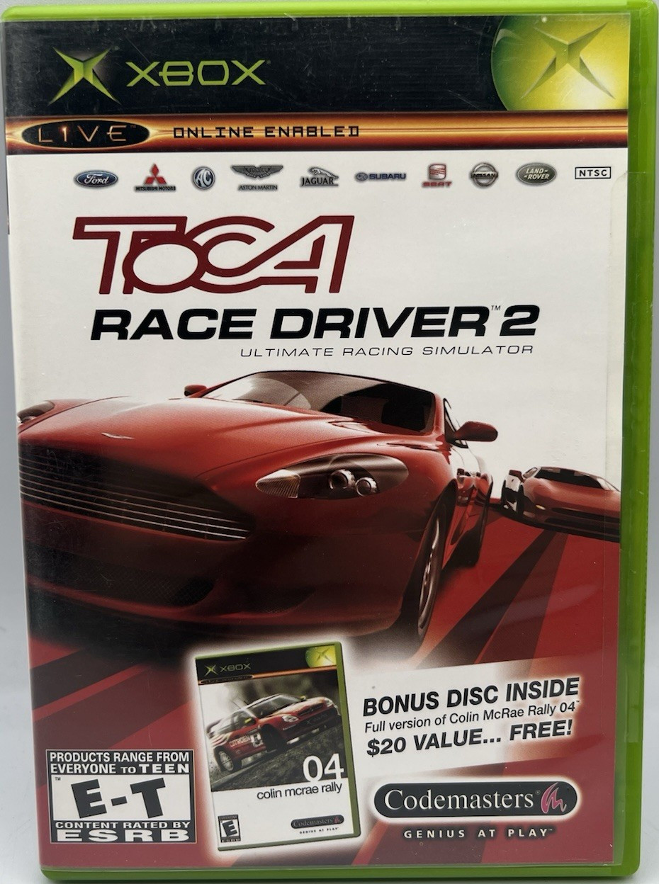 TOCA Race Driver 2 / Colin McRae Rally 4 Bundle - Xbox