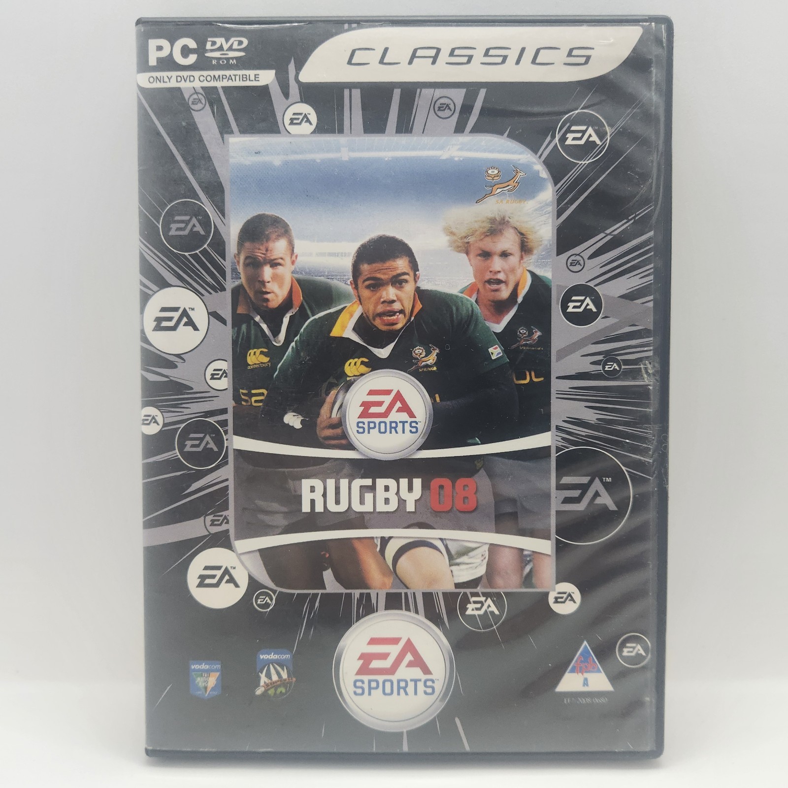 EA Sports Rugby 08 (2007) *Acceptable Condition* *Complete* PC