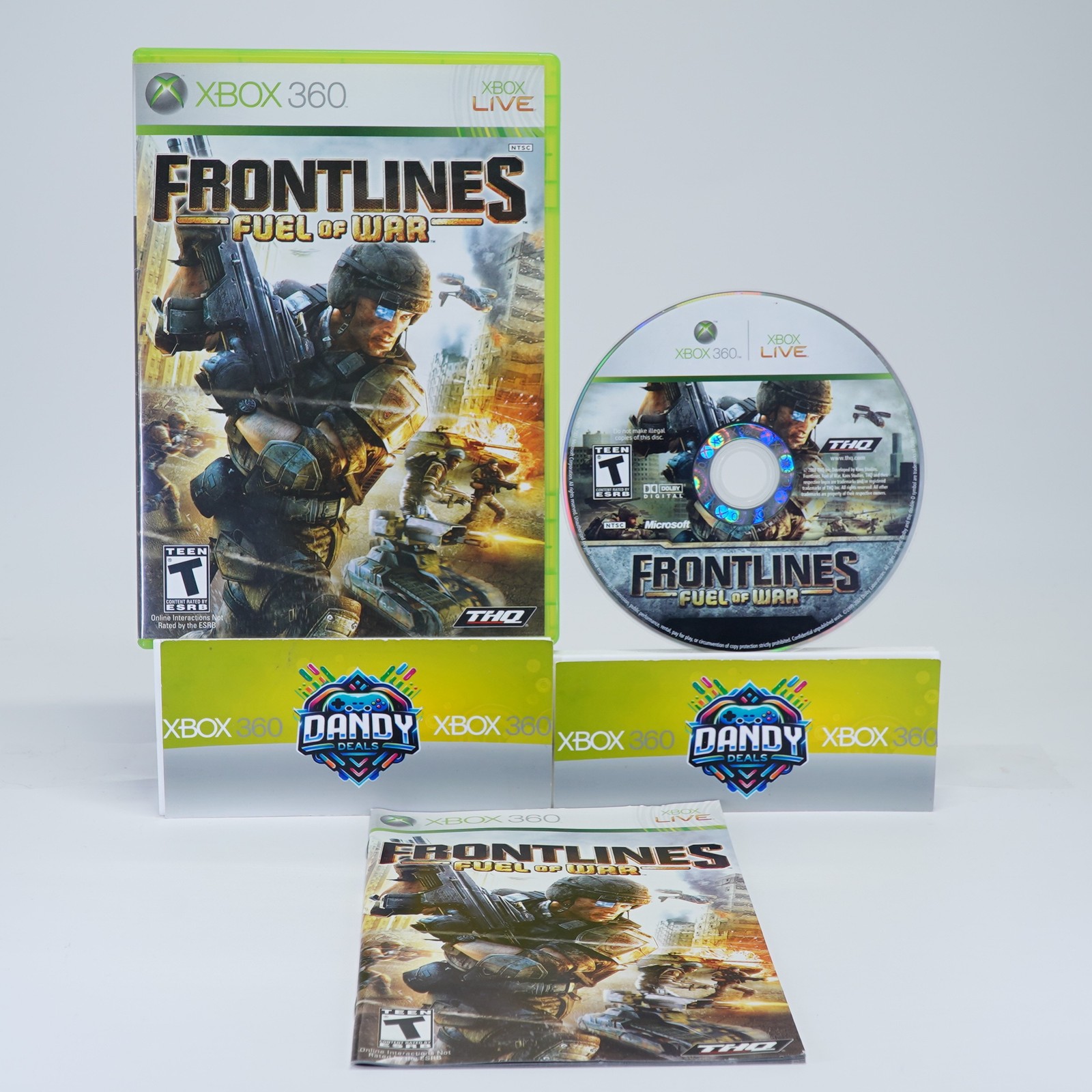 Frontlines Fuel of War CIB W/ Manual - Xbox 360