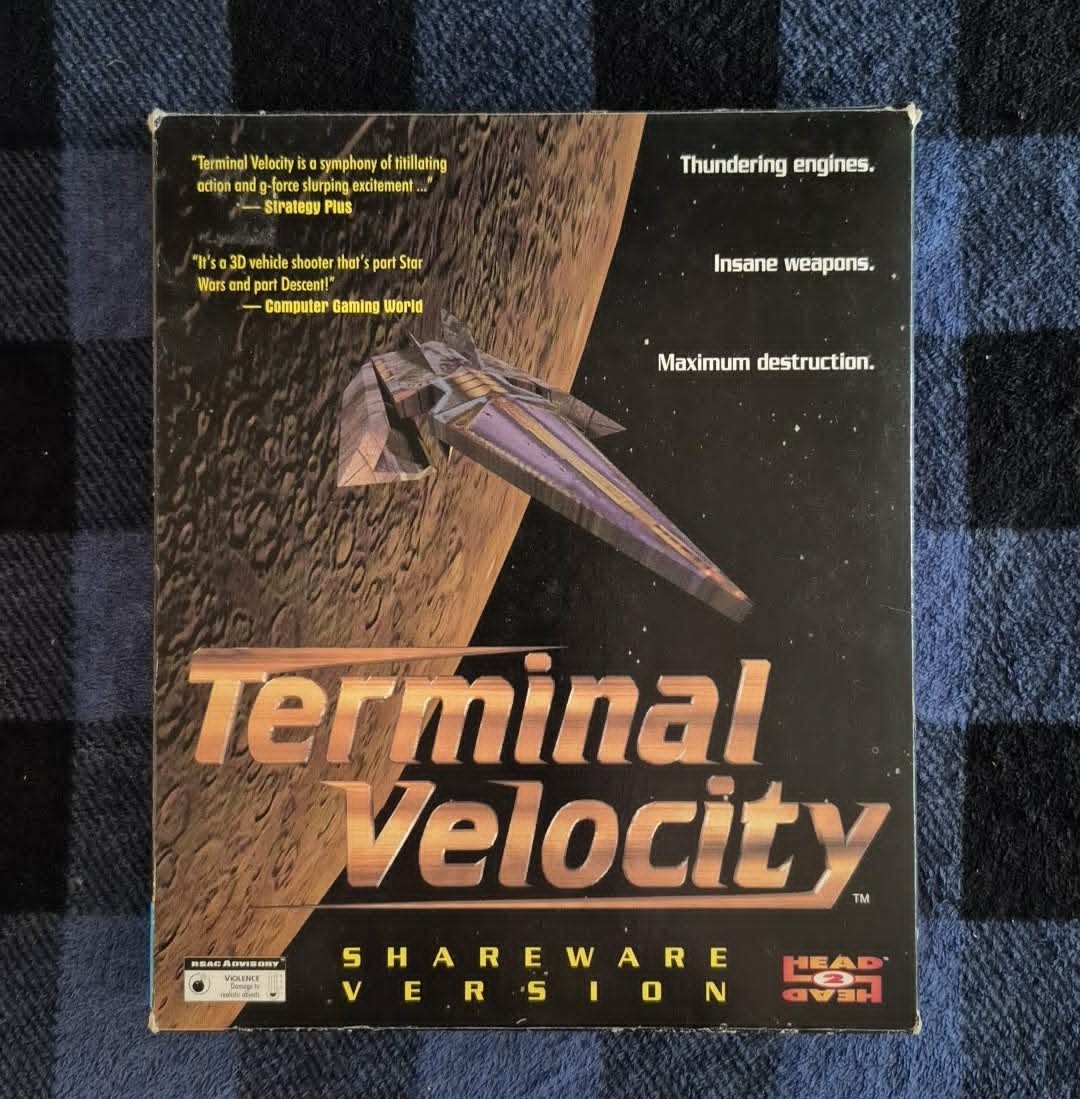 Terminal Velocity Shareware Version - Big Box PC Game