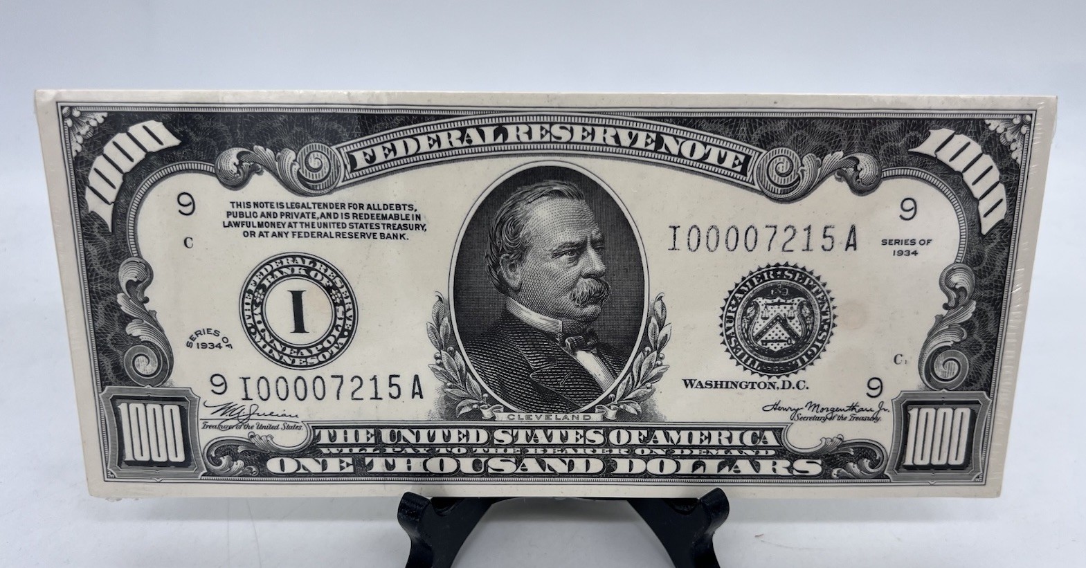 The Beverly Hills Mint Bank Notes 75 Sheets of Note Paper Sealed $1000 Vintage