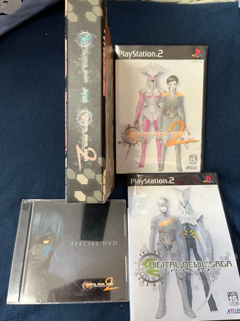 PS2 DIGITAL DEVIL SAGA AVATAR WITH TUNER BOX #f388f9