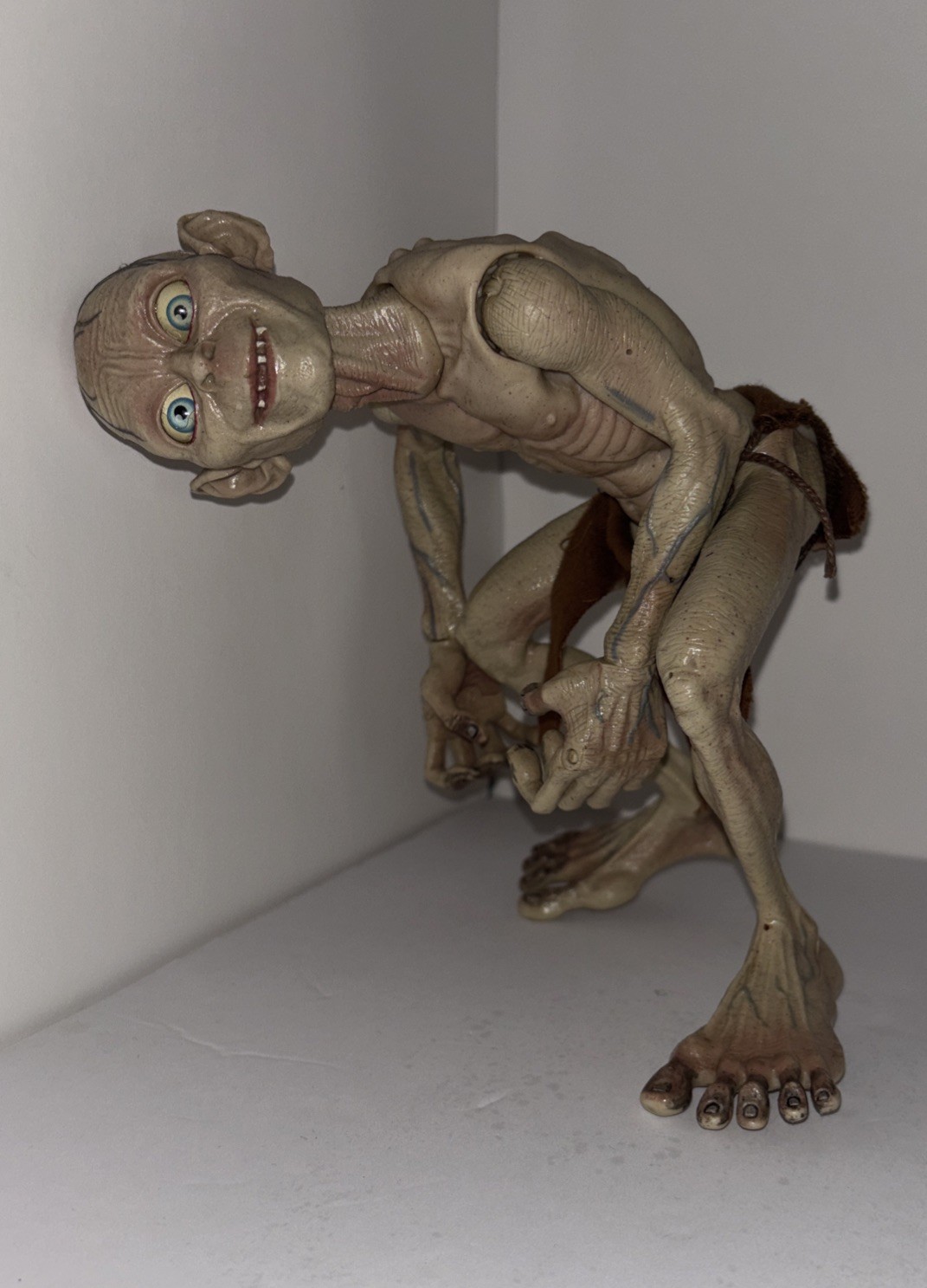 Lord of the Rings 10'' GOLLUM SMEAGOL MARVEL  Toy Biz  2003 VINATGE Incomplete