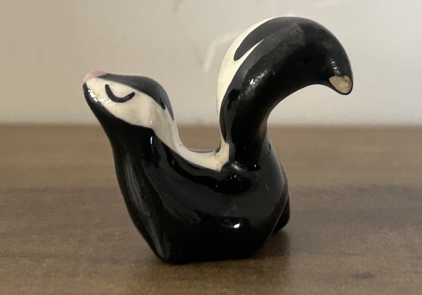 Vintage Hagen Renaker Mom Skunk Miniature Figurine