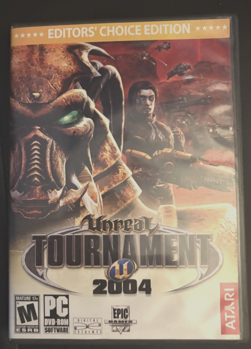 UNREAL TOURNAMENT 2004 EDITORS EDITION PC - CD-ROM Game w/ Manual VG+