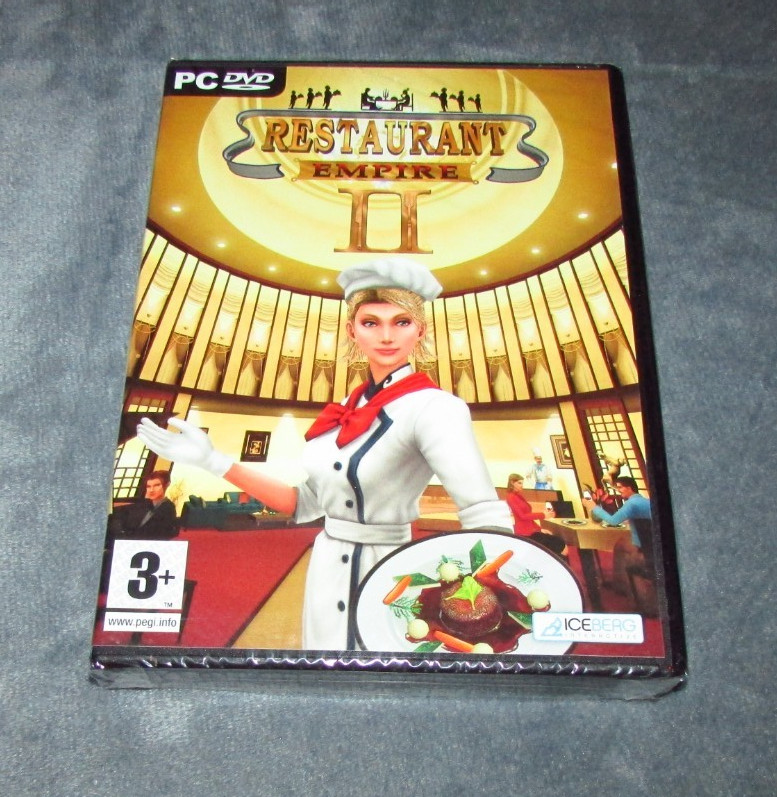 Restaurant Empire II (PC DVD-Rom, 2009) Brand New / Fast Shipping