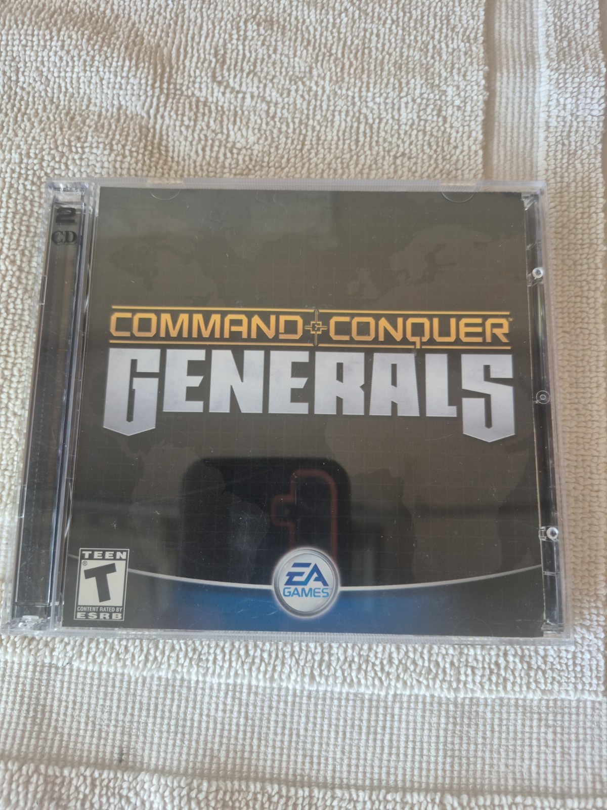 Command & Conquer: Generals (Windows PC, 2003) 2 Discs In Case