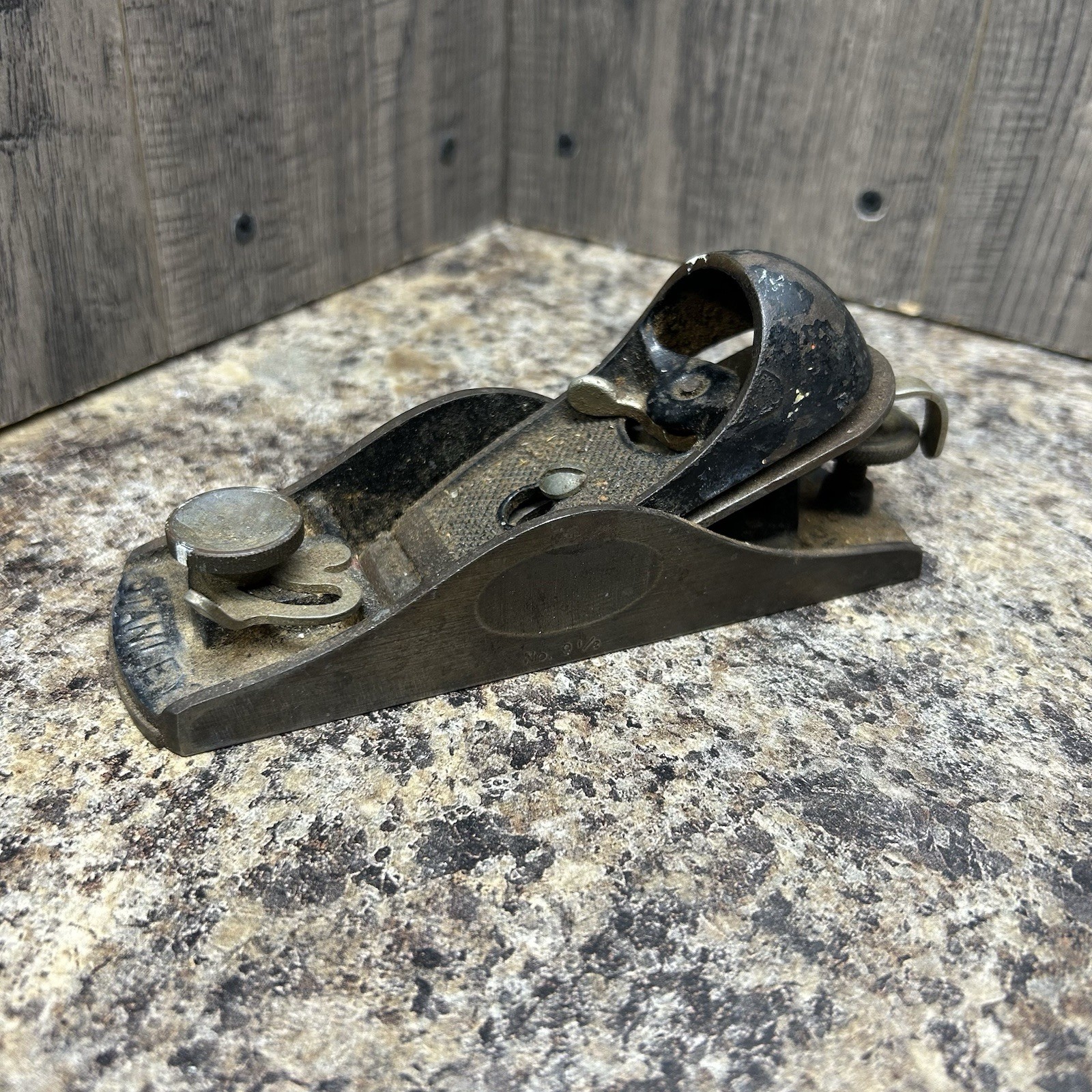 Vintage Stanley No. 9 1/2 Block Plane Adjustable Throat