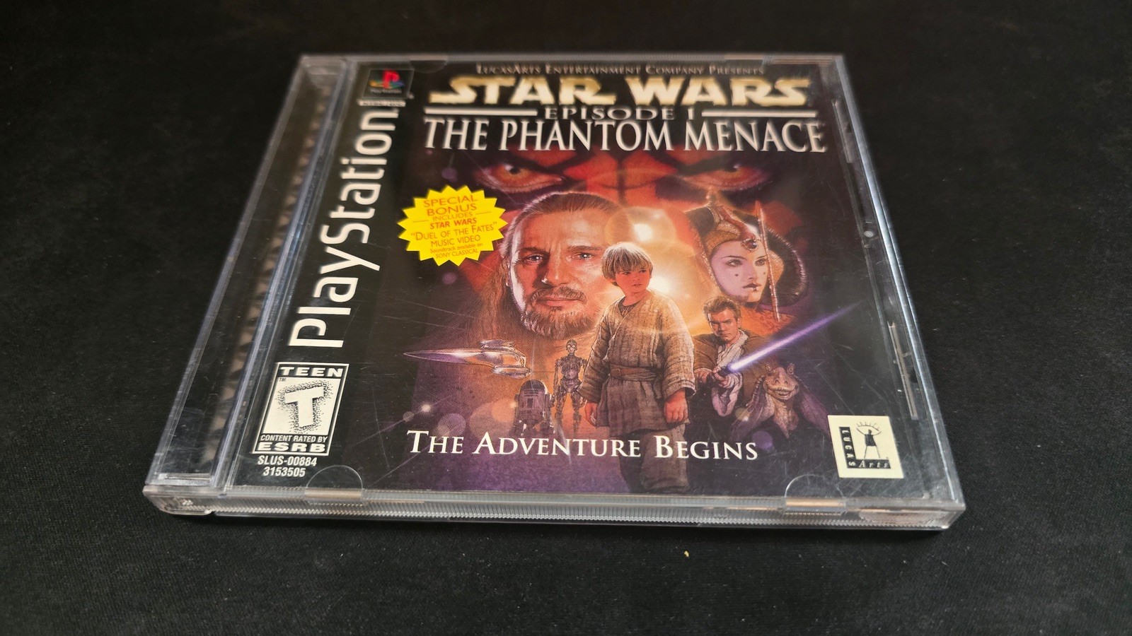 Star Wars: Episode I The Phantom Menace Sony Playstation 1 PS1 MINT COMPLETE