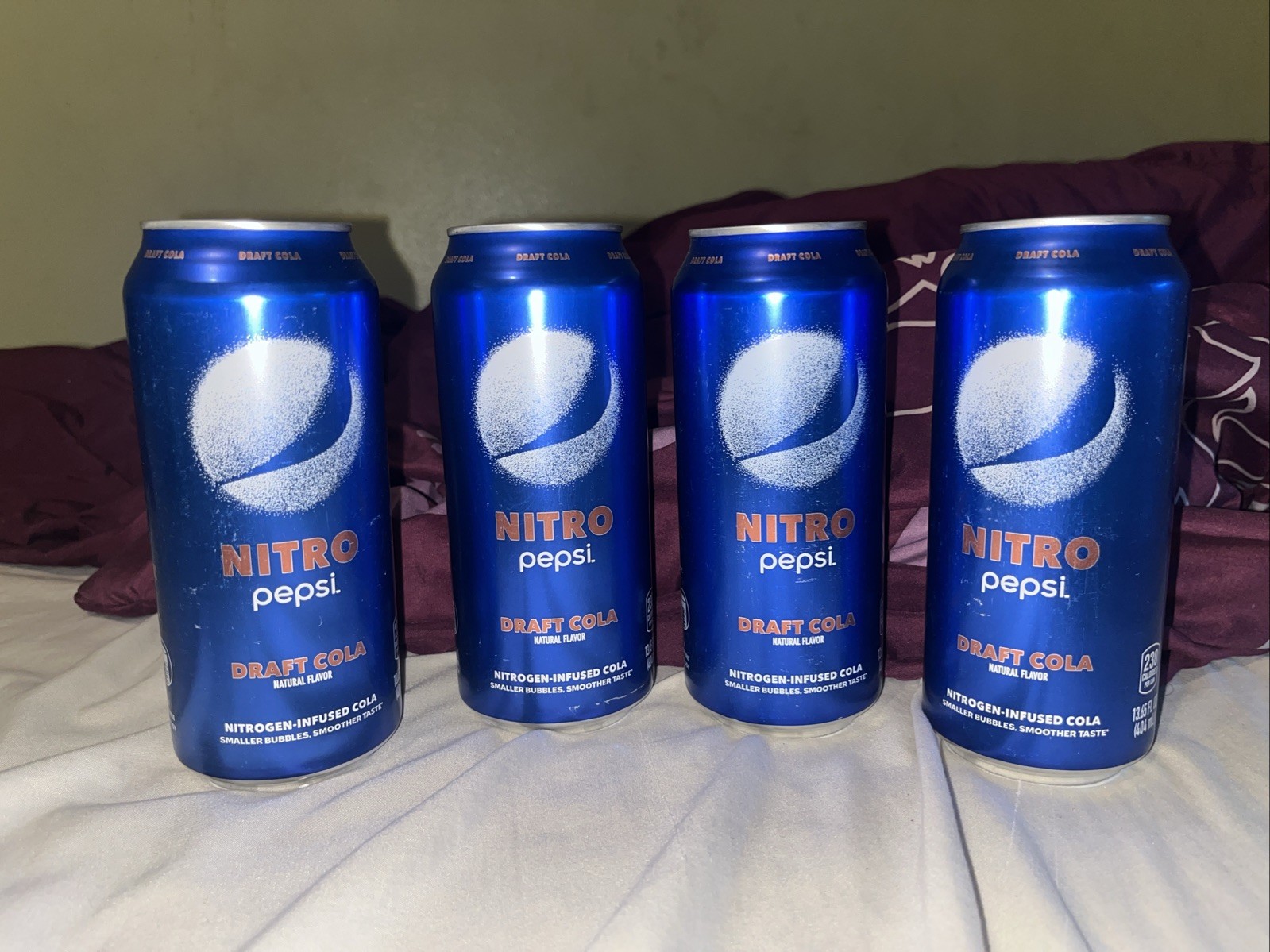 4 Pack Of Pepsi Nitro Full Cans *Read Description*￼￼￼￼￼