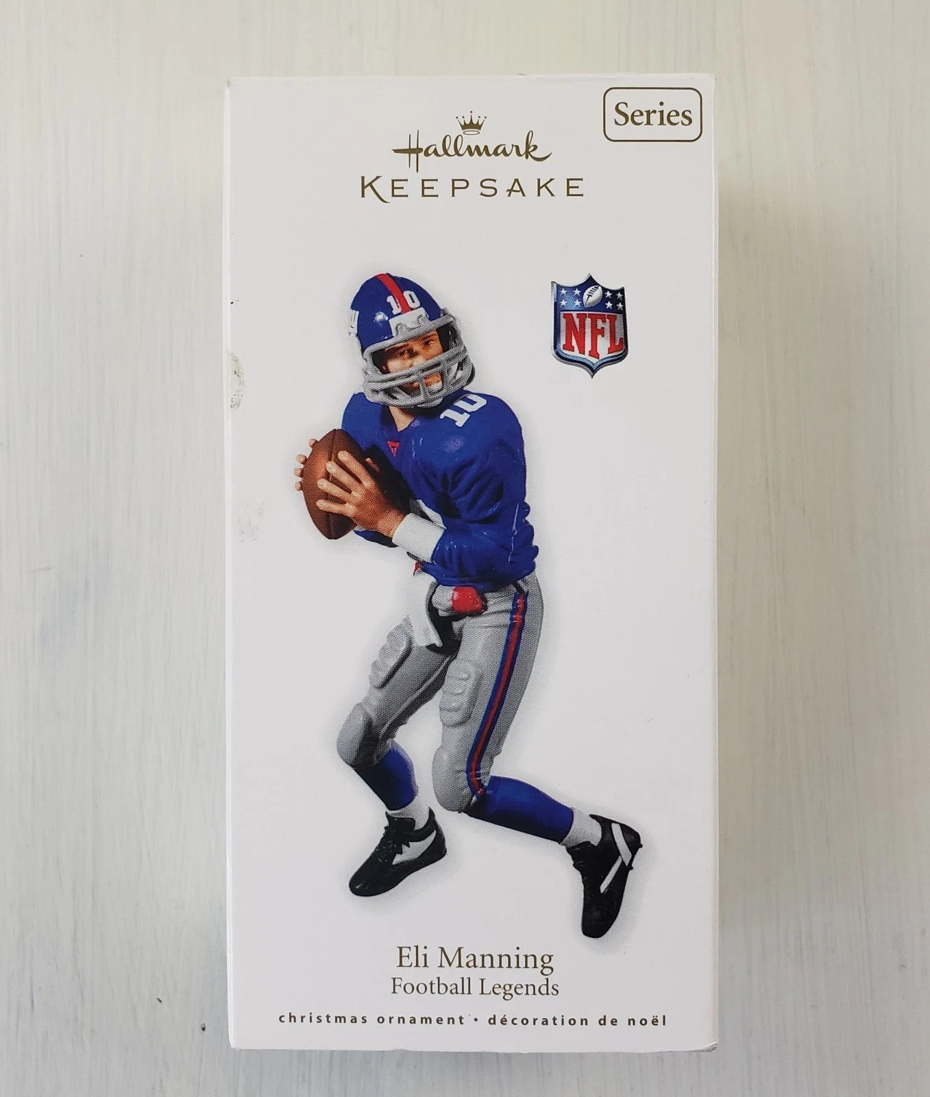 Hallmark Keepsake  Ornament NFL Football Legends Eli Manning 2010-11-12-3