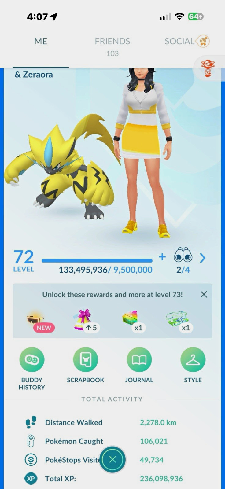 Pokémon GO Level 72 - Primal Groudon & Kyogre - Shiny Mega Requaza