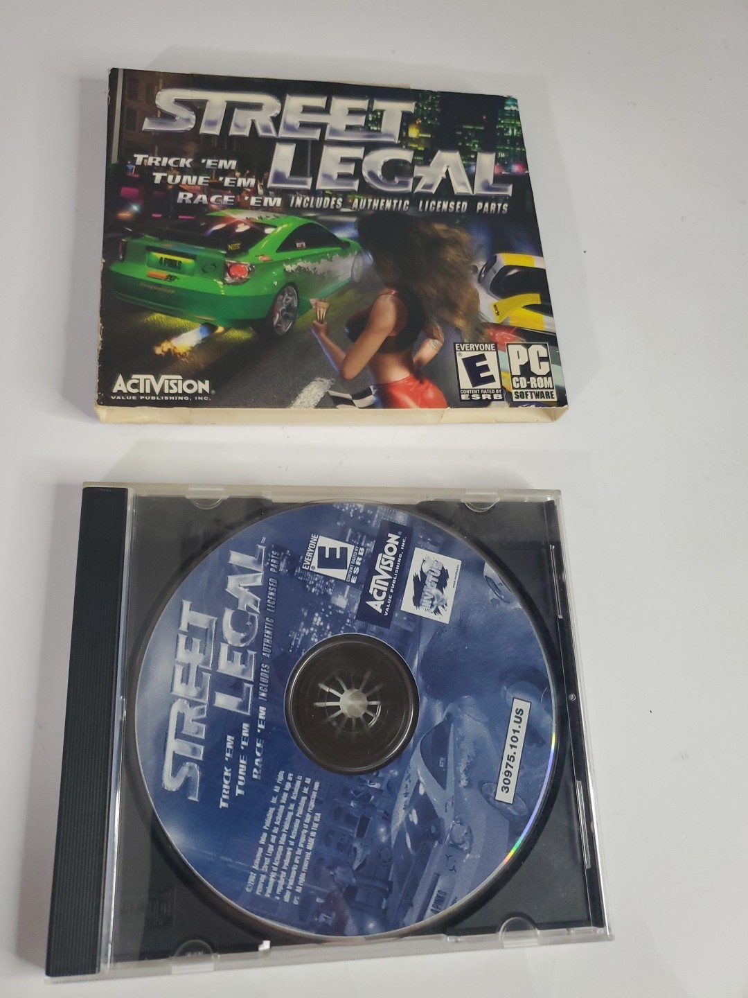 Street Legal Jewel Case (PC, 2003) New Never Used