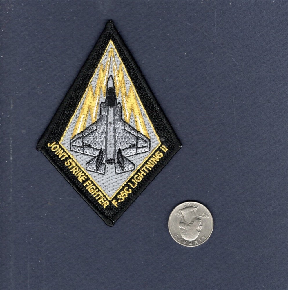 F-35 LIGHTNING JSF Joint Strike Fighter US NAVY USMC USAF Squadron Patch