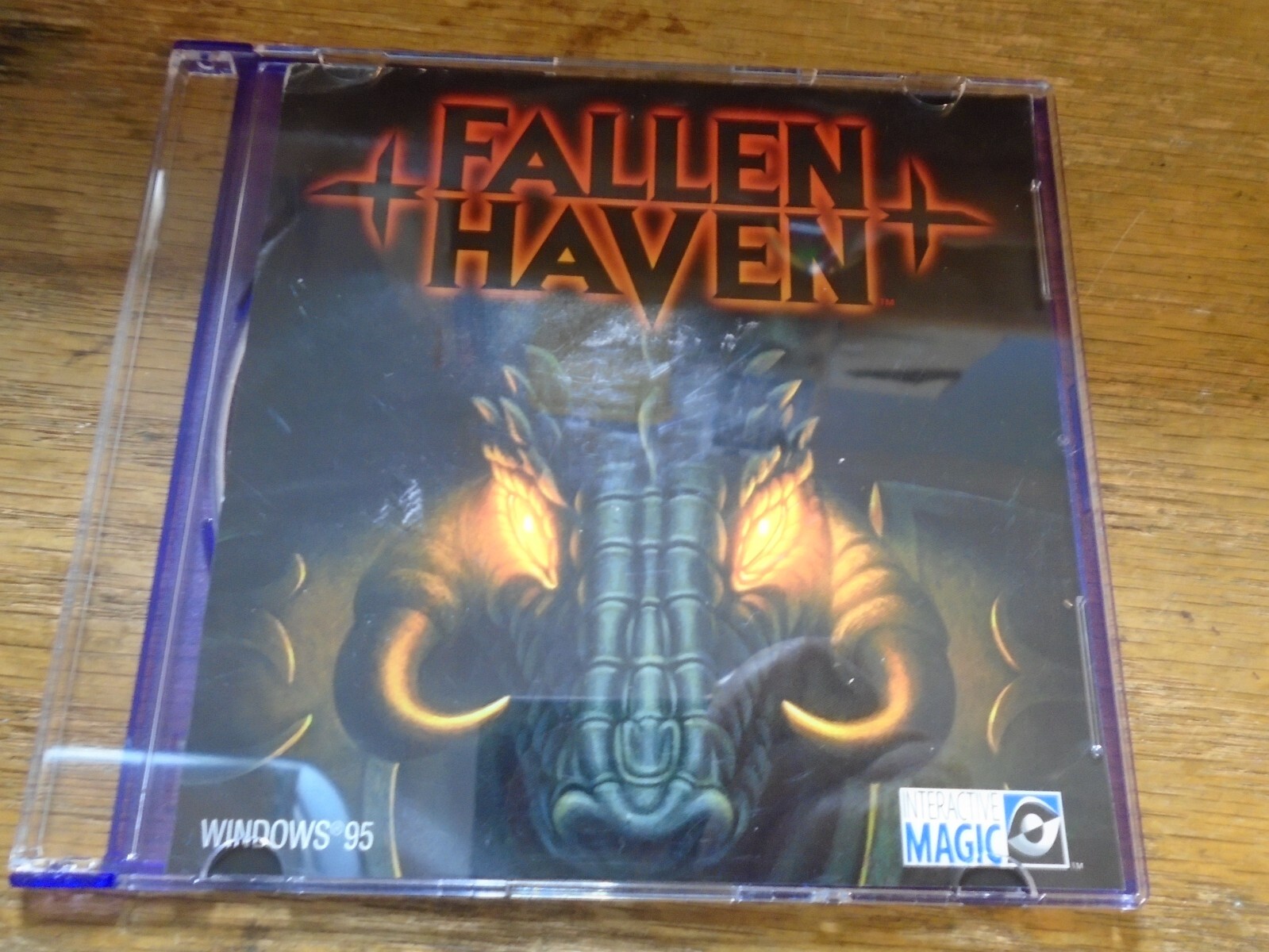 Fallen Haven (PC, 1997) Windows 95 Computer Game Interactive Magic DISC ONLY GUC