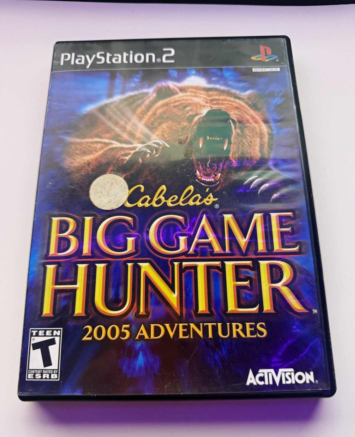 Cabela's Big Game Hunter 2005 Adventures PS2 PlayStation 2 CIB Tested 