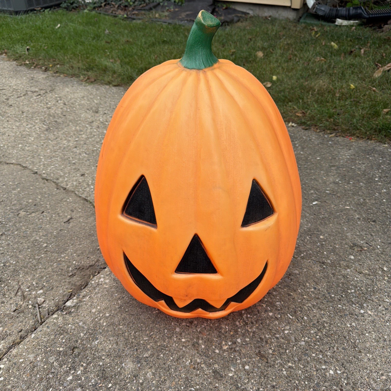 Vintage Empire 30” Light-Up Jack-O-Lantern Pumpkin Blow Mold Halloween Fall 