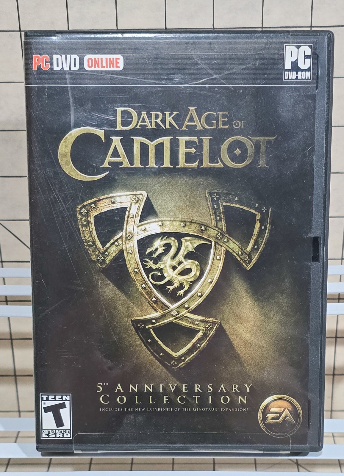 Dark Age of Camelot 5th Anniversary Edition RARE - PC DVD Complete Contains DLCs