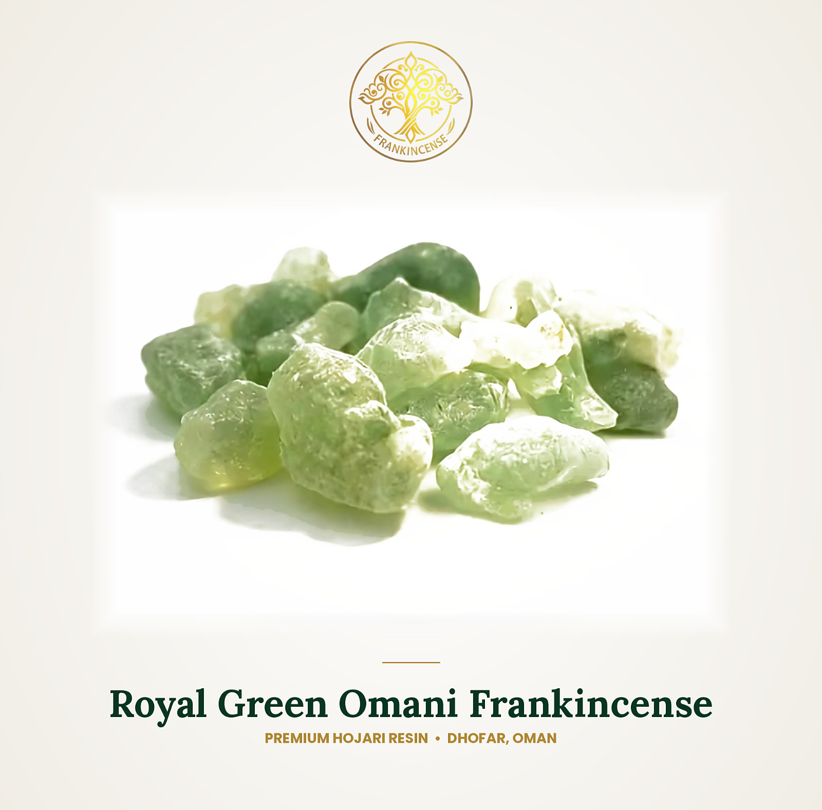Royal green Hojari Frankincense Boswellia Sacra 1kg 2.2lb Luban Incense Tears