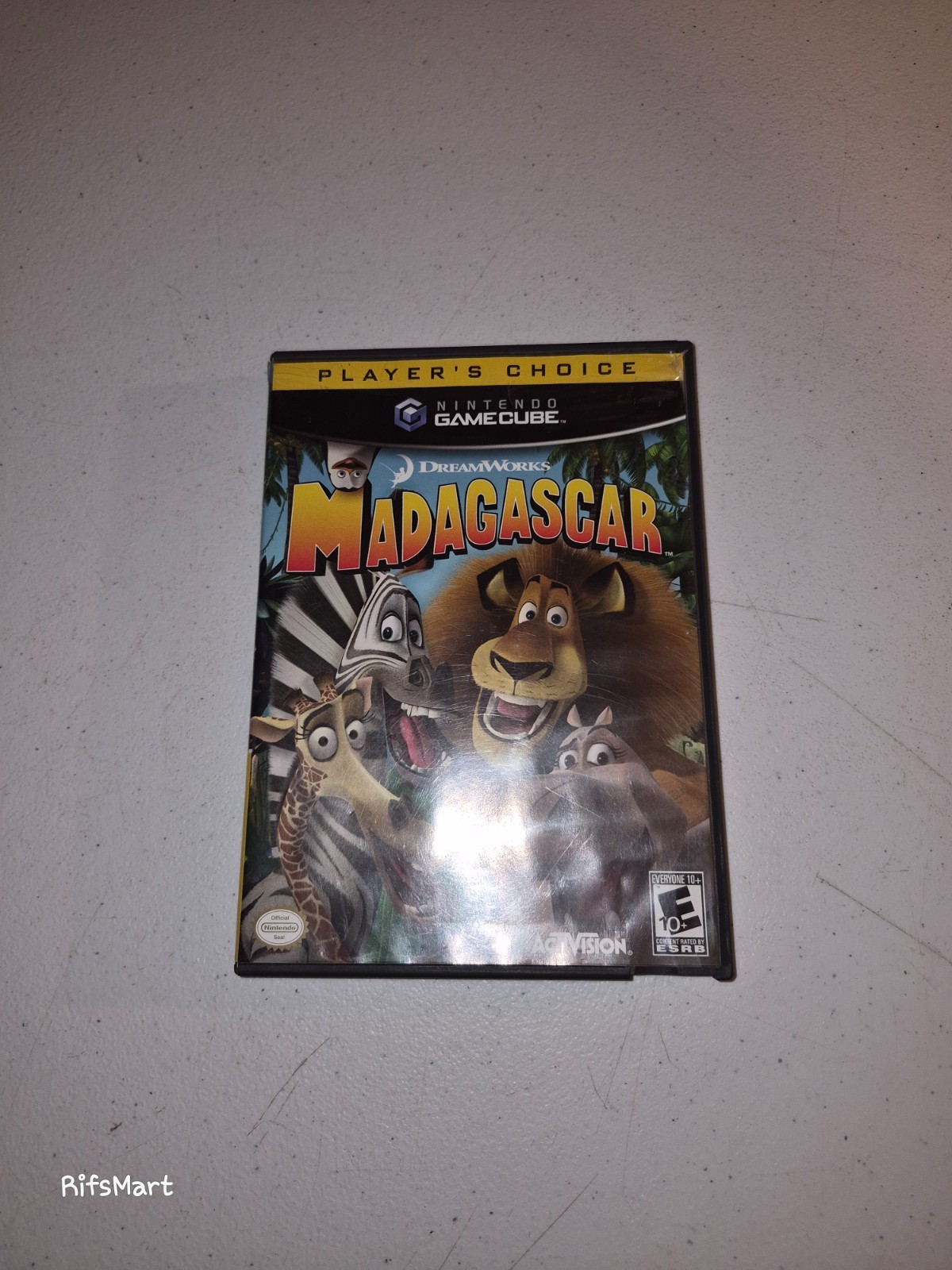 Nintendo GameCube - Madagascar Players Choice - 2005 - CASE ONLY