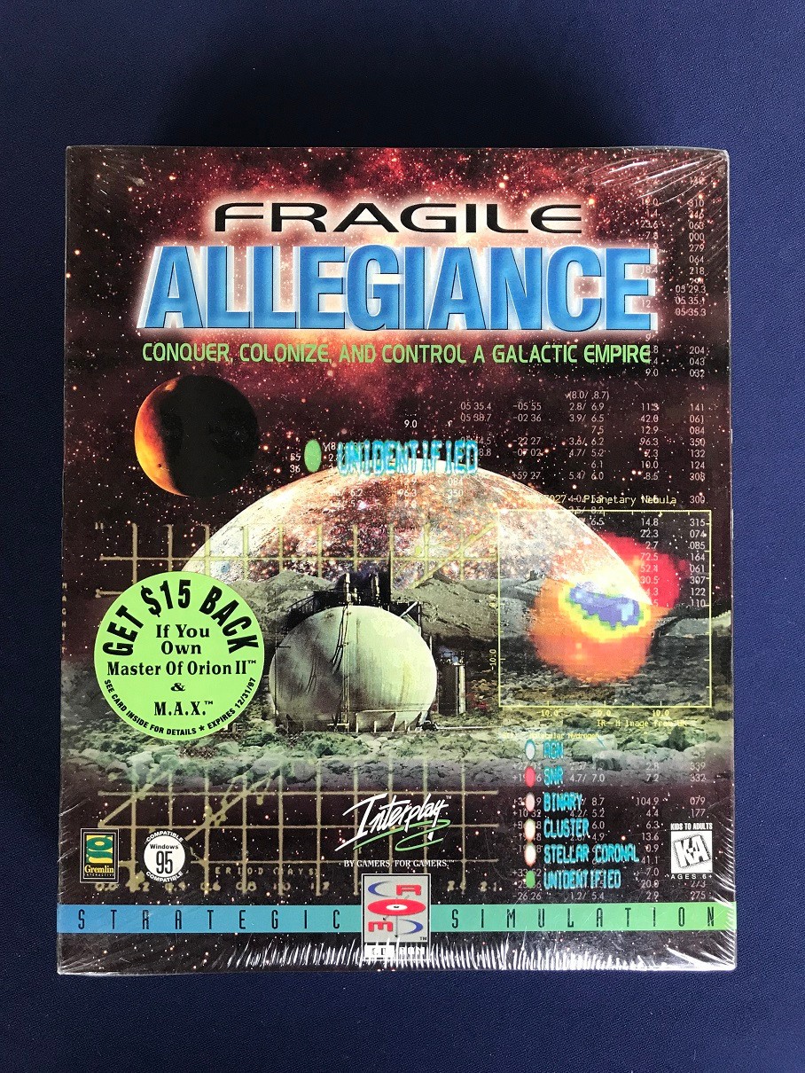 Fragile Allegiance, 1996, Sealed