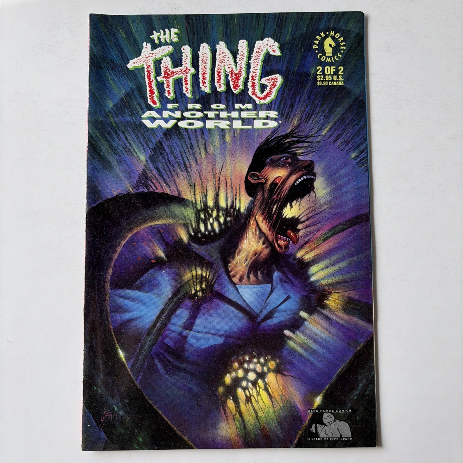 The Thing (From Another World) #2 1992 Dark Horse Comics High Grade