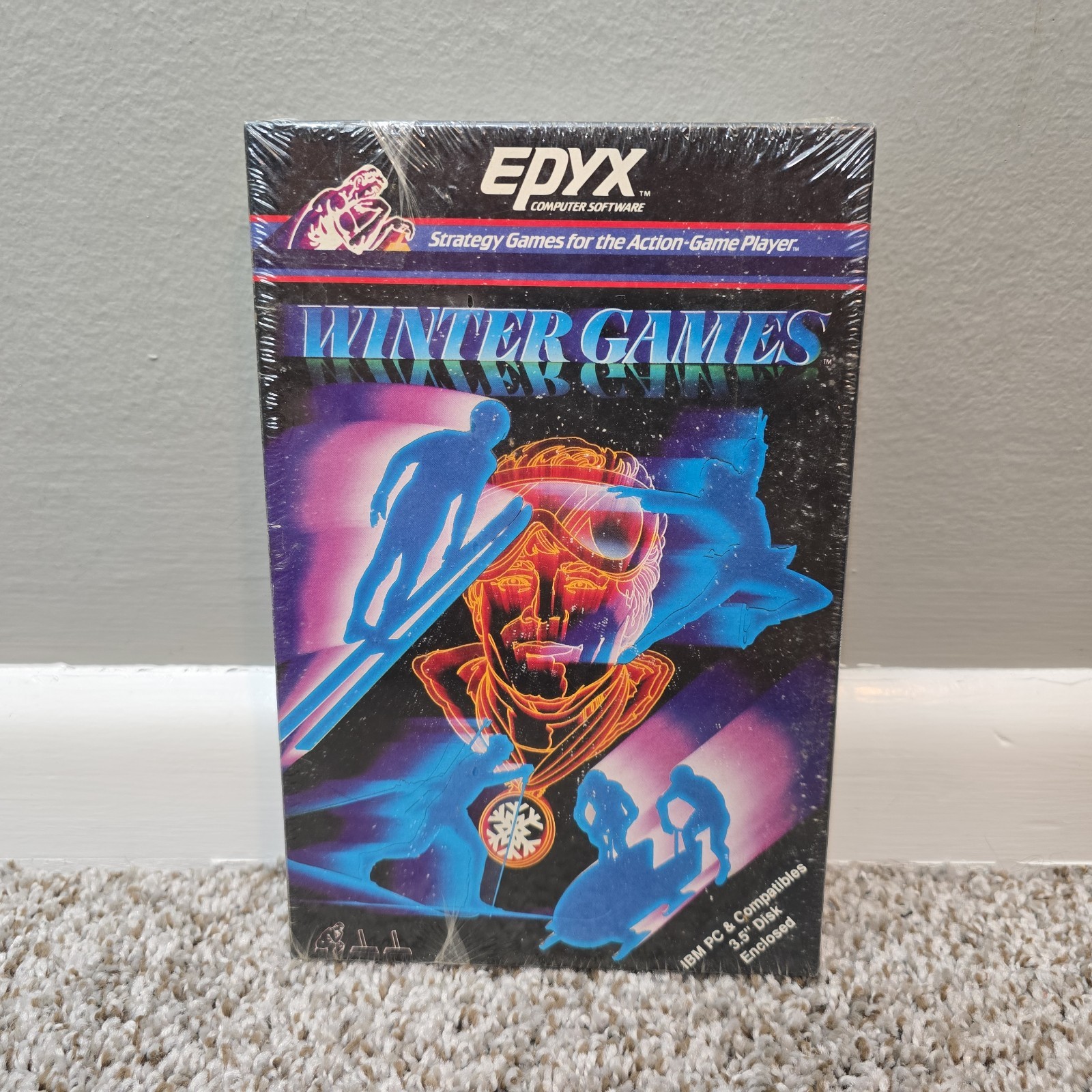 New Sealed WINTER GAMES (EPYX) IBM - PC & Compatibles - 1985