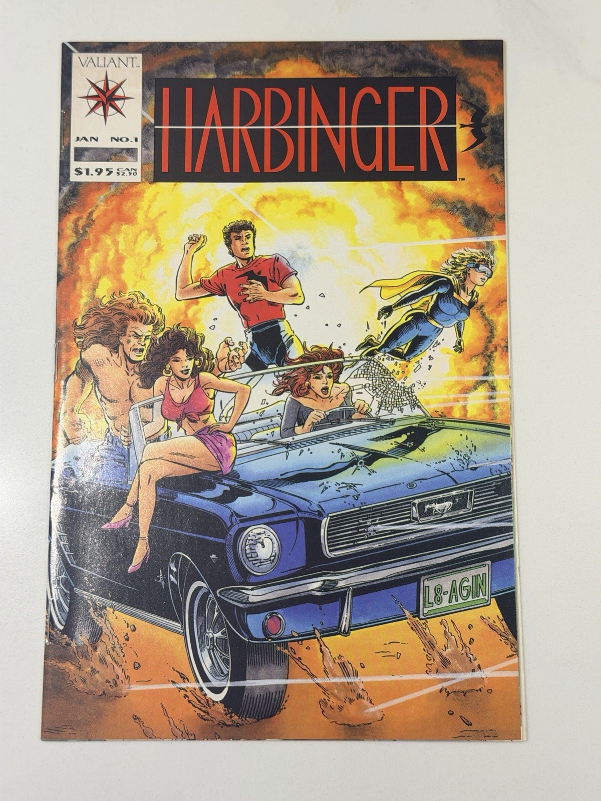 Harbinger #1 (Valiant Comics January 1992) 1st Appearance Coupons Intact