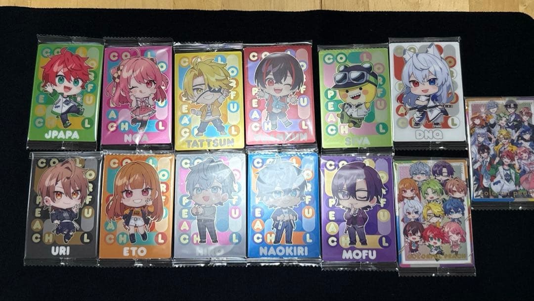 Colorful Peach Wafer DefoRMed Complete Set Full Body Group Karapichi