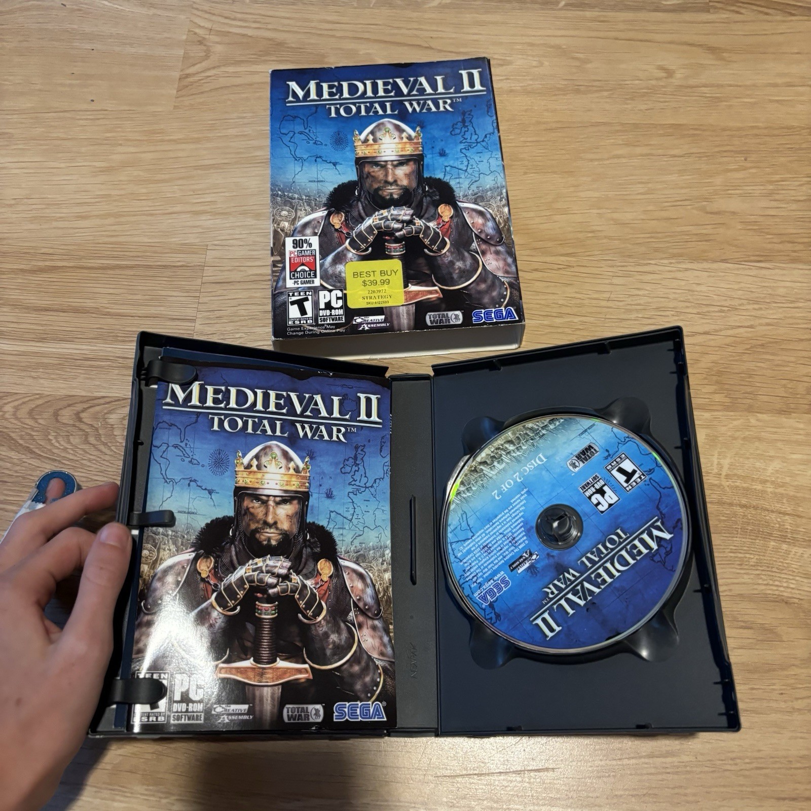 Medieval II 2 Total War -Windows PC Computer Game Complete In Box