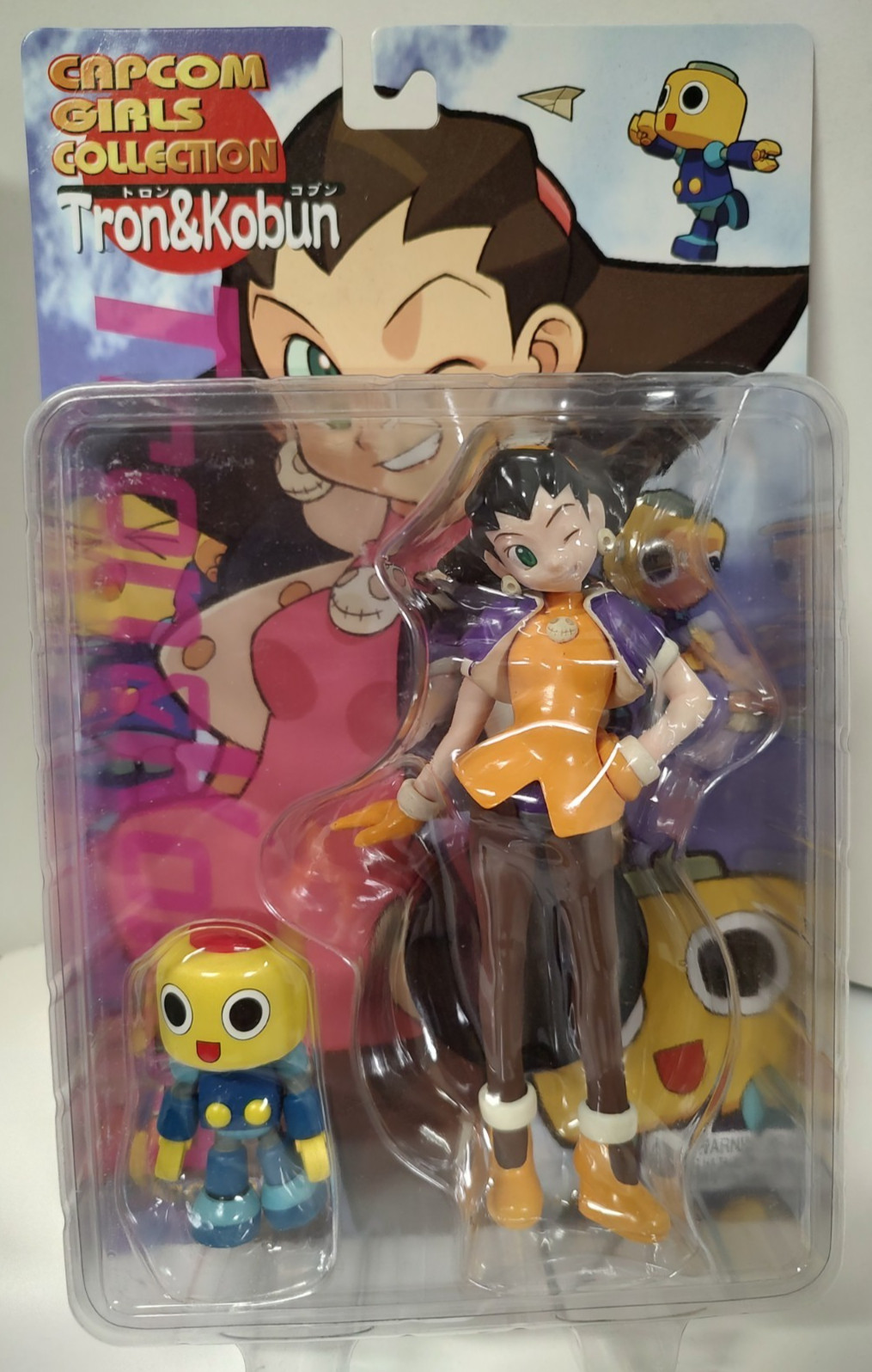 2004 YAMATO CAPCOM MEGAMAN ROCKMAN DASH GIRLS TRON & BONNE KOBUN NEW U.S.