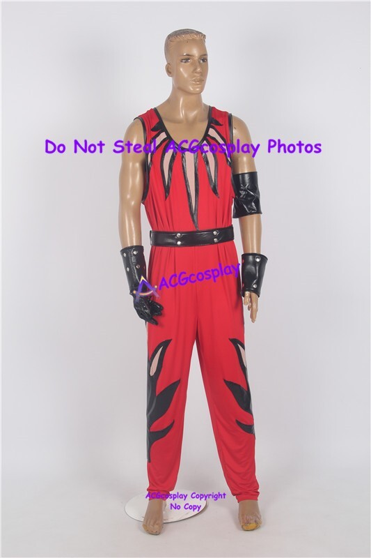 Kane Cosplay Costume Acgcosplay Include Belt and Gloves version 2