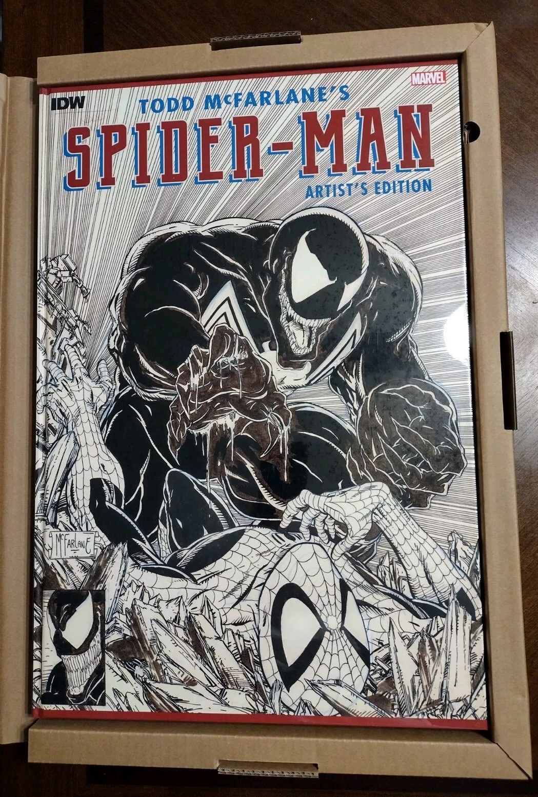 Todd McFarlane\'s Spider-Man Artist\'s Edition New Sealed HC IDW Marvel