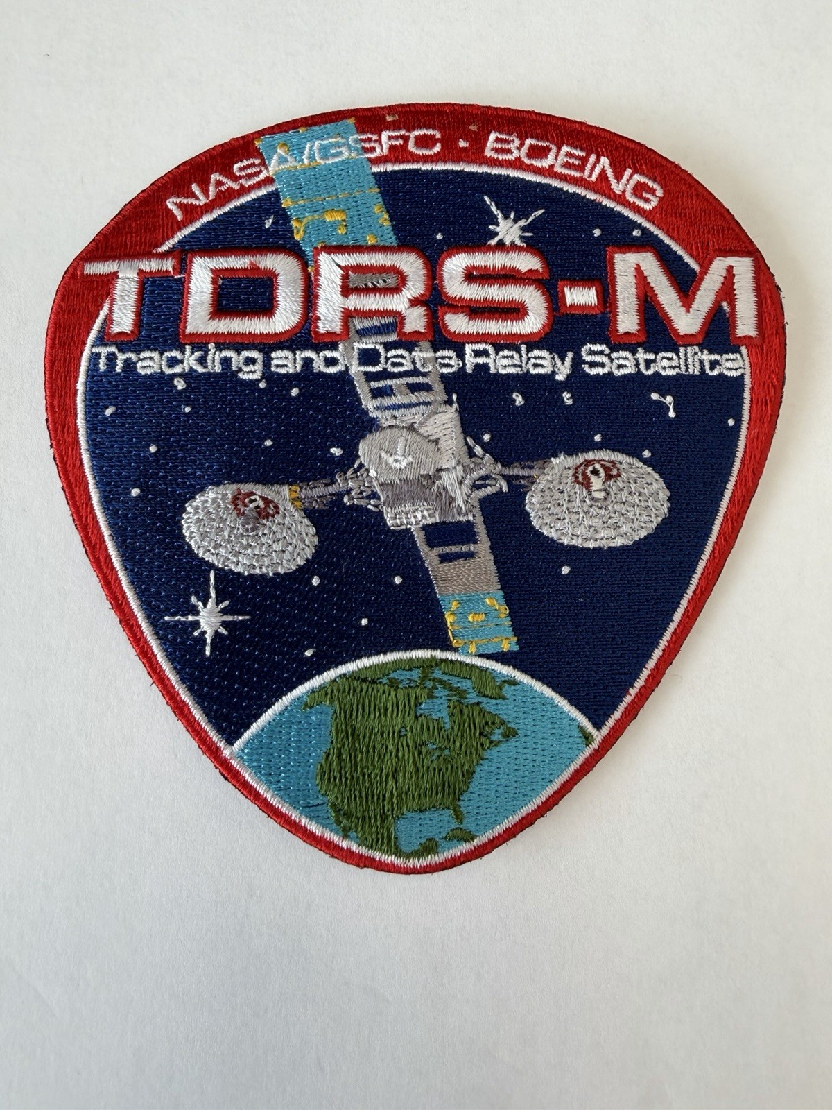 NASA Patch TDRS-M GSFC BOEING NASA PATCH