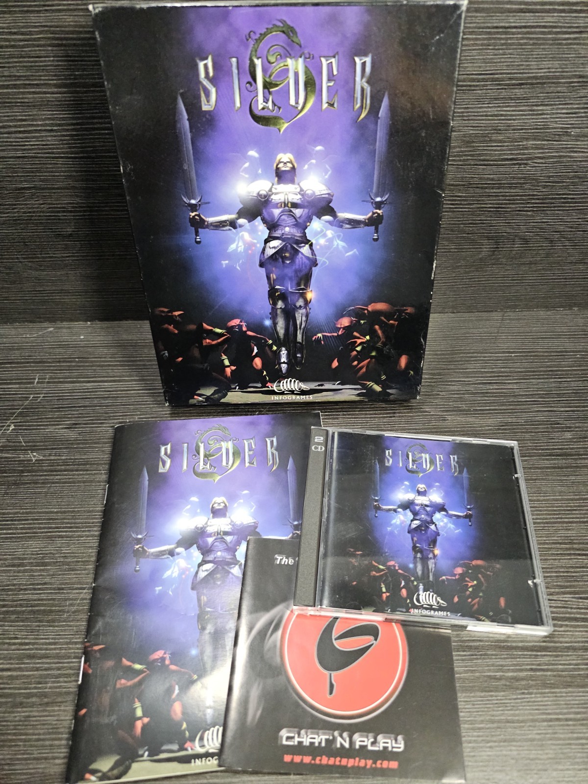 Silver Infogrames 1999 Big Box PC Game CIB Complete UK Limited