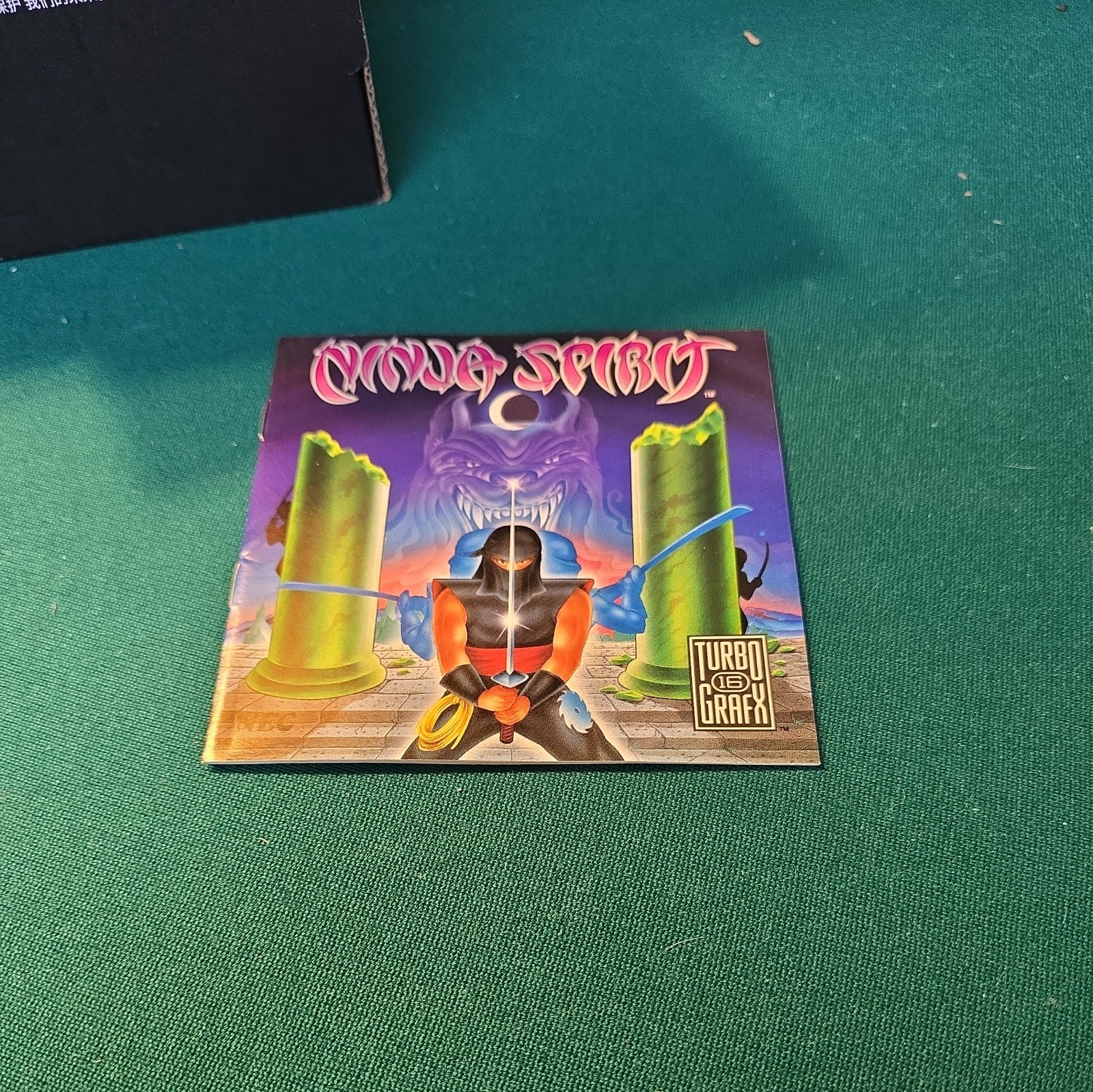 Ninja Spirit (TurboGrafx-16, 1990) TG16 Manual Only