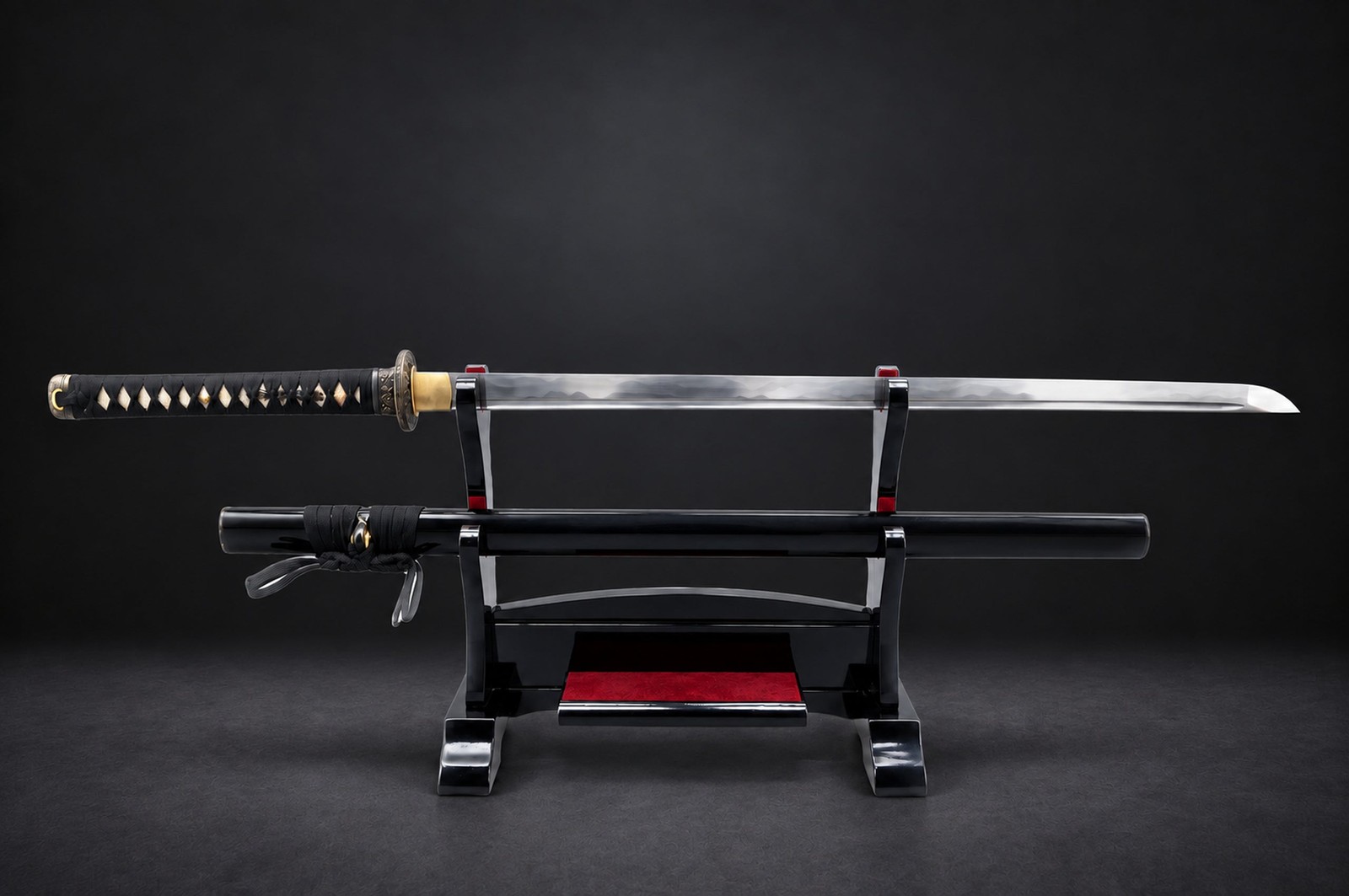 Wave Katana - 1045 Carbon Steel Hand Forged Full Tang Battle Ready Sharp