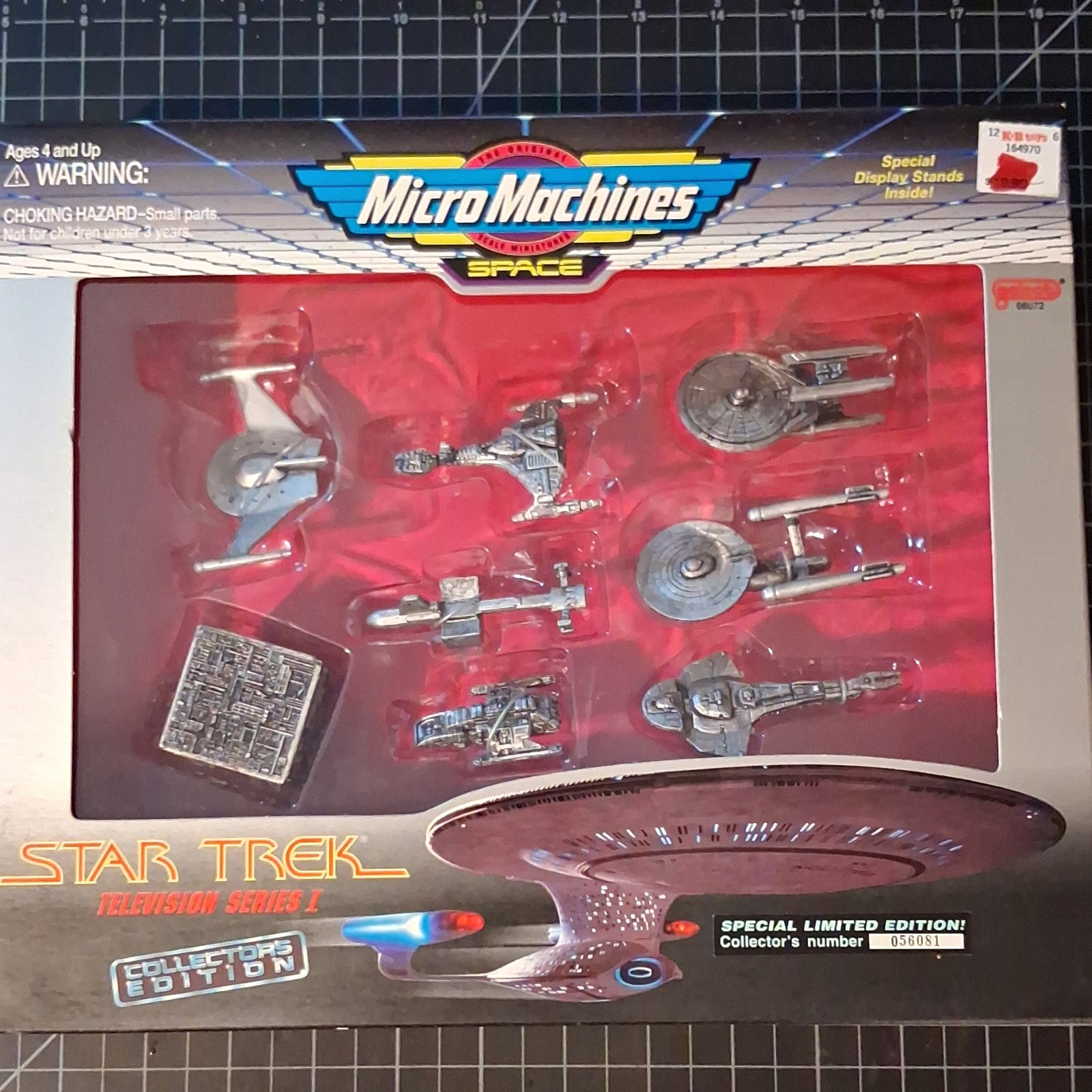 Micro Machines Star Trek Television Series I Collector\'s Edition Spaceship Set