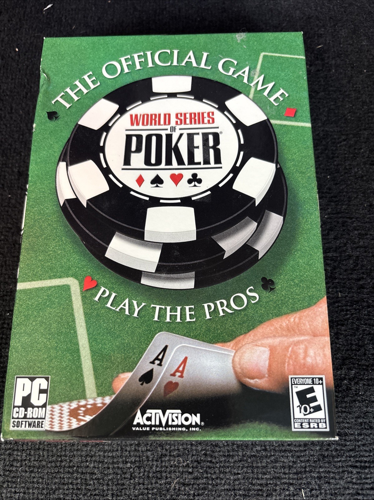 World Series of Poker 2005  Play The Pros PC Game Small Box-Sealed