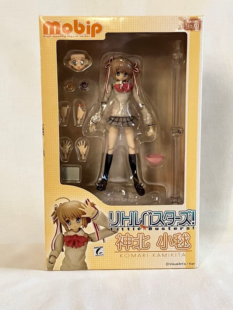 [USED] mobip No.01 Little Busters Komari Kamikita Posable Figure
